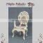 luxury furniture italy design - solid wood leaf gilding dining room armchair                        
                                                Quality Choice