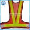 Factory Cheap Wholesale High Visibility Reflective Traffic Warning Clothing Safety Waistcoat