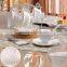 Bone China Tea Cup and Saucer Coffee Cup Set with Saucer and Spoon 20 pc
