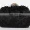 2015 winter Latest Beautiful Ladies Hair Handbag Party eveing clutch Bags