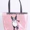 2015 FASHIONABLE LADIES CAT&DOG PU SHOULDER SHOPPING BAG