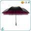 30 inch manual open color coated sunproof golf rain umbrella