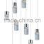2015 new design contemporary LED dinner pendant lamp glass shade led pendant light suitable for household