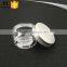 dry food/face cream/pomade seal PET plastic jar transparent with aluminium lids                        
                                                Quality Choice