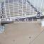 White Powder Coating Easy Assembling Basket Supermarket Storage Rack