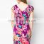 KS161 Purple Highness Midi Dress | Marisara