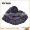 Black & Purple Elegant Paisley Pattern Tirbal Light Weight Scarf
