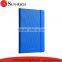 Custom A5 Promotion hardcover leather notebook in red or blue color