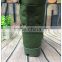Hot sale low price used army green military boots and shoes for man with zipper