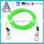 YIWU Factory Stretchy Spring Coiled Strap Lobster Clip Retractable Spiral Coil Cable/Tool Lanyard