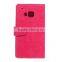 Wholesale Flip Cover Leather Case For HTC One M9,For HTC M9 Book Cover Stand Case