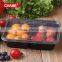 Food Grade 3-Compartment Plastic Meal Prep Lunch Box Wholesale