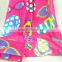 Fashionable hot pink Summer style beach towel blanket with slipper image
