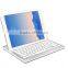 2016 new arrival silver ultra thin aluminum bluetooth keyboard for ipad pro 12.9" wireless keyboard