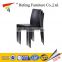 Stackable PVC dining chair made in china