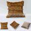 Vogue Design Home Textile Pieced Fox Head Fur Pillow Case Animal Fur Pillow Could Custom