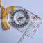 Outdoor sports gift plastic compass for kids hiking and camping with rope