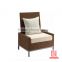 Rattan Chairs Brazil Outdoor Wicker Armchair /modern outdoor PE rattan armchair/wholesale PE rattan basket chair