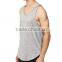Fashional Blank Gym Mens Stringer Tank Top Wholesale Deep Cut Gym Tank Top