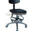 PU leather black office antistatic adjustable chair