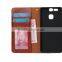 PU Leather Booklet Case for Huawei P9.Wallet Design with Stand