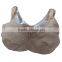 OEM Supplier Fashionable Busty Front Closure Mastectomy Bras For women prothesis false silicone breasts forms zipper style