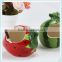 creative ceramic ashtray hand painted ashtray with fruit design