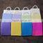 2014 high quality ivory Kraft Paper Bag with twisted paper handle