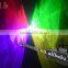 lower power RGB animation scanner laser light