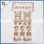 1mm thickness soft cork sticker