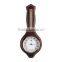 Pearl Wooden Wall Clock PW983 With Weather Station