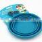 Amazon Dinnerware Food Grade OEM Collapsible Silicone Pet Bowl