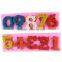 Big Size Number 0-9 Silicone Candy Decoration Molds