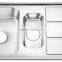 Stainless Steel Single Bowl Kitchen Sink With Drainboard GR-780