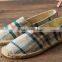 new style cheap canvas women cloth shoes manufactuer