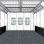 JF portable cabins for sale used auto body equipment spray booth fan exhaust