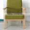 Modern Ash Wood Lounge Chair