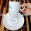 Custom logo Ceramic porcelain coffee cup and saucer set/ Italian mug
