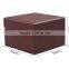 2016 Cheap Rufous Wooden Watch Boxes high quality watch packaging box display