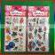 embossed PVC stickers birds stickers