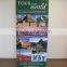 33.5'' wide rectractable trade show banner stand sign