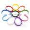 Silicone Wristbands, Mixed Rubber Bracelets For Adults, Party Favors, Colors May Vary