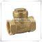 Trade Assurance NPT thread Brass swing check valve