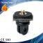 Sticky suction cup rotating camera mount with 1/4'' camera head adapter