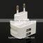 Super Fast 5V 2.1A EU 2 USB Port Micro USB Charger Wall Plug Mobile Phone Smart Charger Power Adapter for iPhone Samsung Tablet