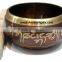 Tibetan Singing Bowls With Five Embossed Buddha 4.5 inch : From Anabia Agate Bolws