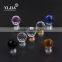 specialtv ball shape jet black real glass drawer knobs