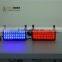 CE ROHS certificated Red blue super bright led emergency visor light car strobe light (LED-18A)