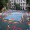 PP kids outdoor interlocking plastic floor tiles