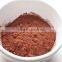 organic alkalized cocoa powder in dark brown